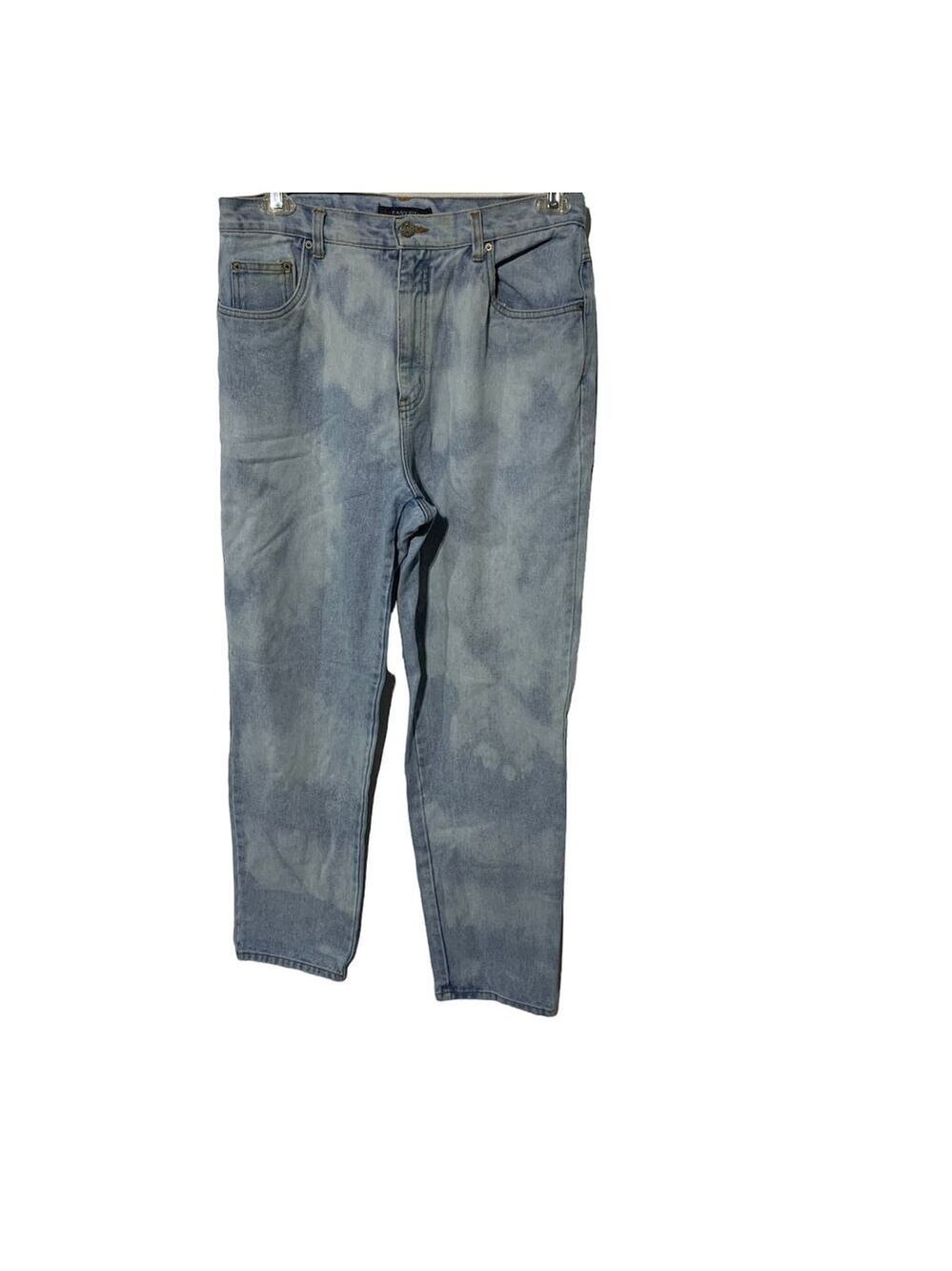 Bill Blass 1980's Mom Jeans Stonewashed High Waist Rad Denim Blue Tall Size 14